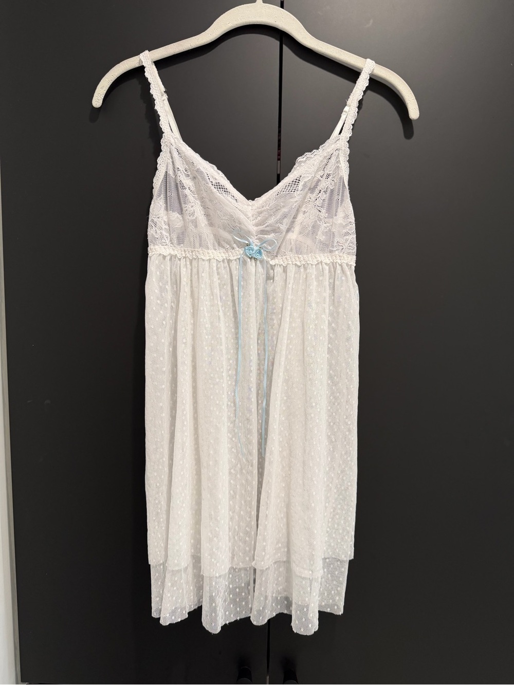 Hanky Panky Bridal White Lace Gown - size Small